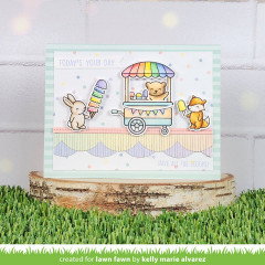Clear Stamps - Treat Cart