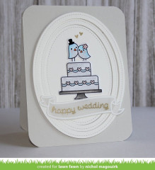 Clear Stamps - Happy Wedding