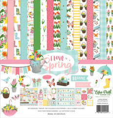 I Love Spring 12x12 Collection Kit