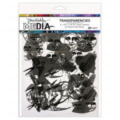 Dina Wakley Media Transparencies - Focals Set 2