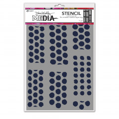 Dina Wakley Media Stencils - Dotted Tape