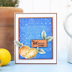 Clear Stamps and Cutting Die - Mediterranean Dreams - Live Your Zest Life
