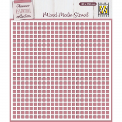 Mixed Media Stencil - Planner Essentias - Blocks