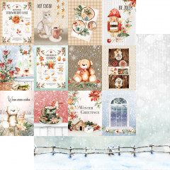 Kawaii Paper Goods Home for the Holidays 12x12 Paper Kit
