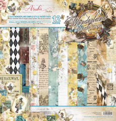 Memory Place Wonderland Simple Style 12x12 Paper Pack
