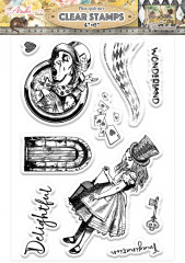 Memory Place Clear Stamps - Wonderland 1
