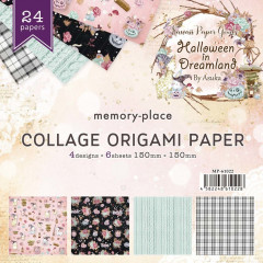Kawaii Paper Goods Halloween in Dreamland Collage Origami Paper