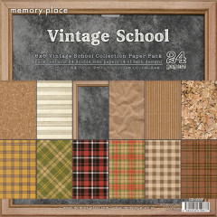 Memory Place Vintage School 6x6 Paper Pack