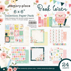 Memory Place - Book Lover - 6x6 Paper Pack