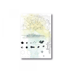 Clear Stamps - Blueprint Splatters