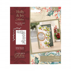 Clear Stamp & Cutting Die - Holly & Ivy - The Holly and the Ivy