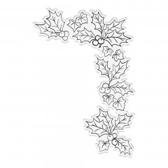 Clear Stamp & Cutting Die - Holly & Ivy - The Holly and the Ivy