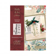 Clear Stamps - Holly & Ivy - Christmas Message