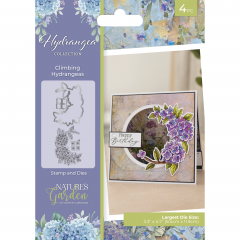 Clear Stamp & Cutting Die - Hydrangea - Climbing Hydrangea