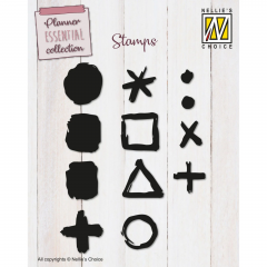 Clear Stamps - Planner Essentials - Checkpoints
