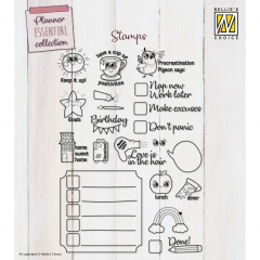 Clear Stamps - Planner Essentials - To-do\s & More