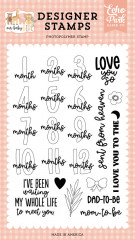 Clear Stamps - Our Baby Girl Months