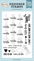 Clear Stamps - Our Baby Boy Months