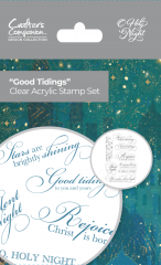 Clear Stamps - O Holy Night - Good Tidings