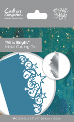 Metal Cutting Die - O Holy Night - All is Bright