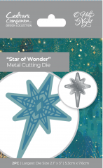Metal Cutting Die - O Holy Night - Star of Wonder