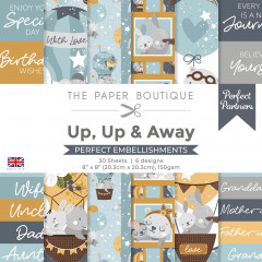 Up, Up & Away - 8x8 Embellishments Paper Pad