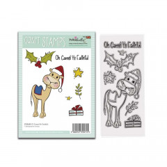 Polkadoodles Clear Stamps - O Camel Ye Faithful