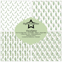 Paper Favourites - Eucalyptus - 6x6 Paper Pack