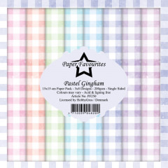 Paper Favourites - Pastel Gingham - 6x6 Paper Pack
