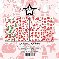 Paper Favourites - Christmas Gnomes - 6x6 Paper Pack
