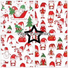 Paper Favourites - Christmas Gnomes - 6x6 Paper Pack