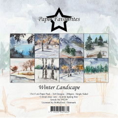 Paper Favourites - Winter Landscape - 6x6 Paper Pack