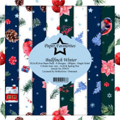 Paper Favourites - Bullfinch Winter - 12x12 Paper Pack