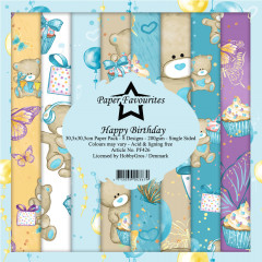 Paper Favourites Happy Birthday 12x12 Paper Pack