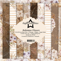 Paper Favourites - Bohemian Flowers 12x12 Paper Pack
