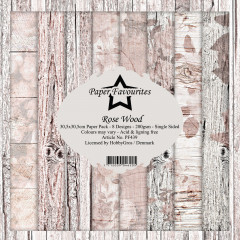 Paper Favourites - Rose Wood - 12x12 Paper Pack