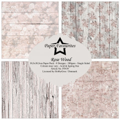 Paper Favourites - Rose Wood - 12x12 Paper Pack