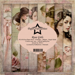 Paper Favourites - Rose Girls - 12x12 Paper Pack