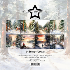 Paper Favourites - Winter Forest - 12x12 Paper Pack