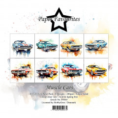 Paper Favourites - Muscle Cars - 12x12 Paper Pack