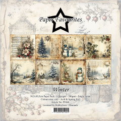 Paper Favourites - Winter - 12x12 Paper Pack