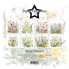 Paper Favourites - Wild Flowers - 12x12 Paper Pack