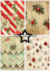 Paper Favourites - Santas Present - A5 Paper Pack