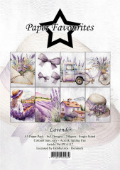 Paper Favourites - Lavender - A5 Paper Pack