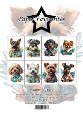 Paper Favourites - Summer Dogs - A5 Paper Pack