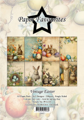 Paper Favourites - Vintage Easter - A5 Paper Pack