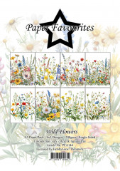 Paper Favourites - Wild Flowers - A5 Paper Pack