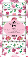 Paper Favourites - Peony - Slim Paper Pack