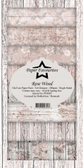 Paper Favourites - Rose Wood - Slim Paper Pack