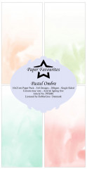 Paper Favourites - Pastel Ombre - Slim Paper Pack